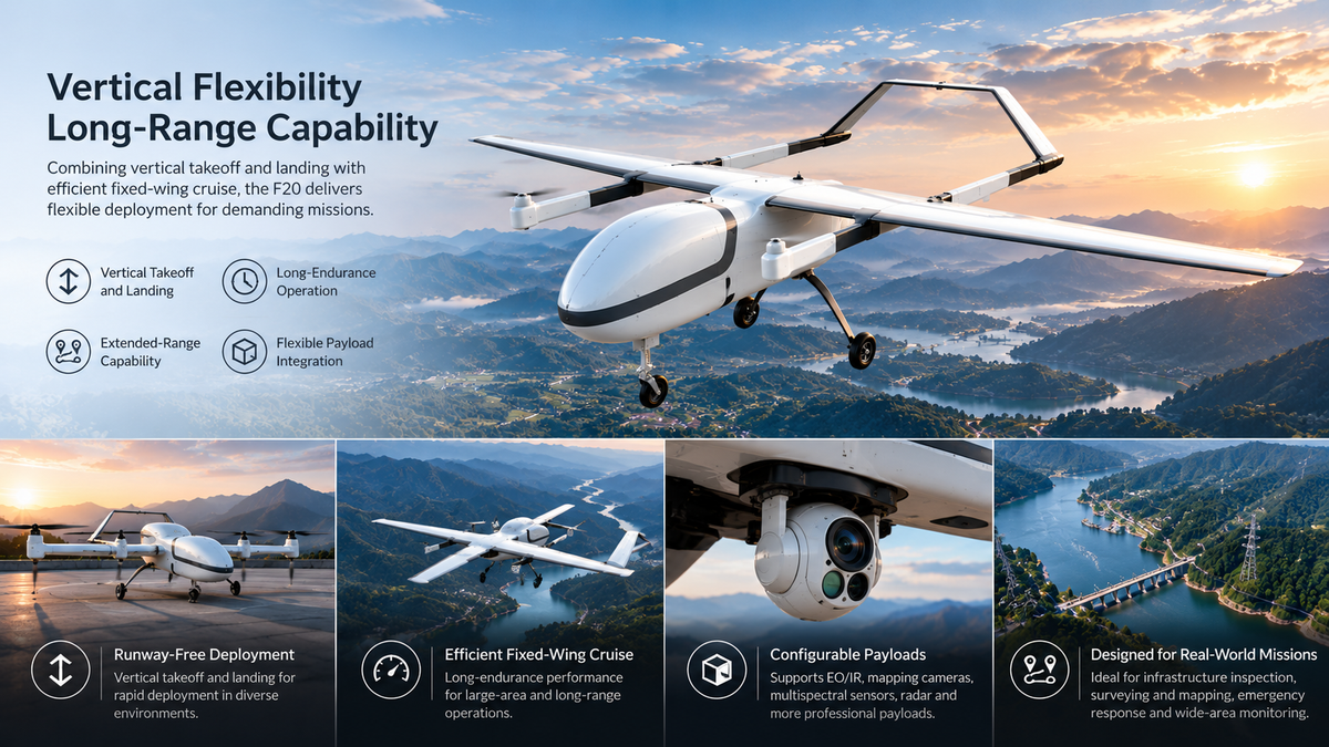 F20 Long-Endurance VTOL UAV
