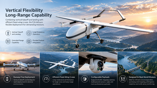 F20 Long-Endurance VTOL UAV