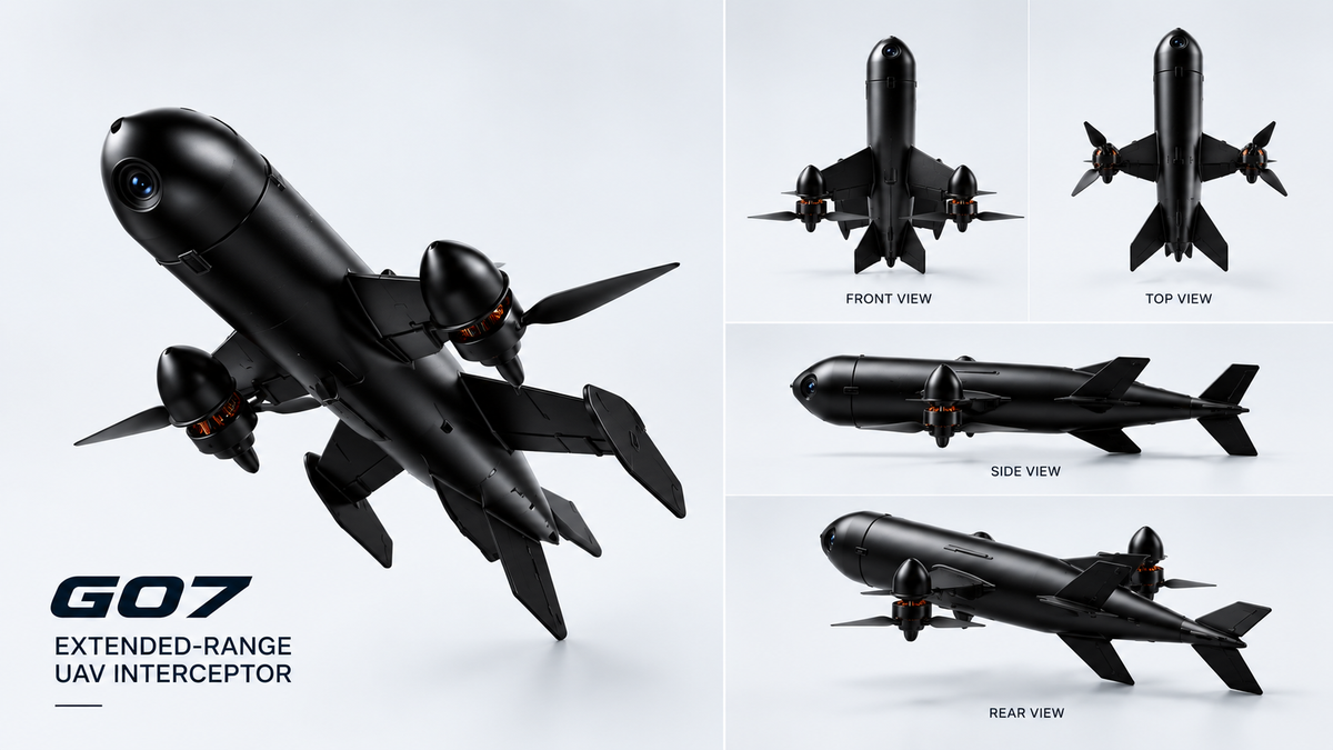 G07 Extended-Range UAV Interceptor